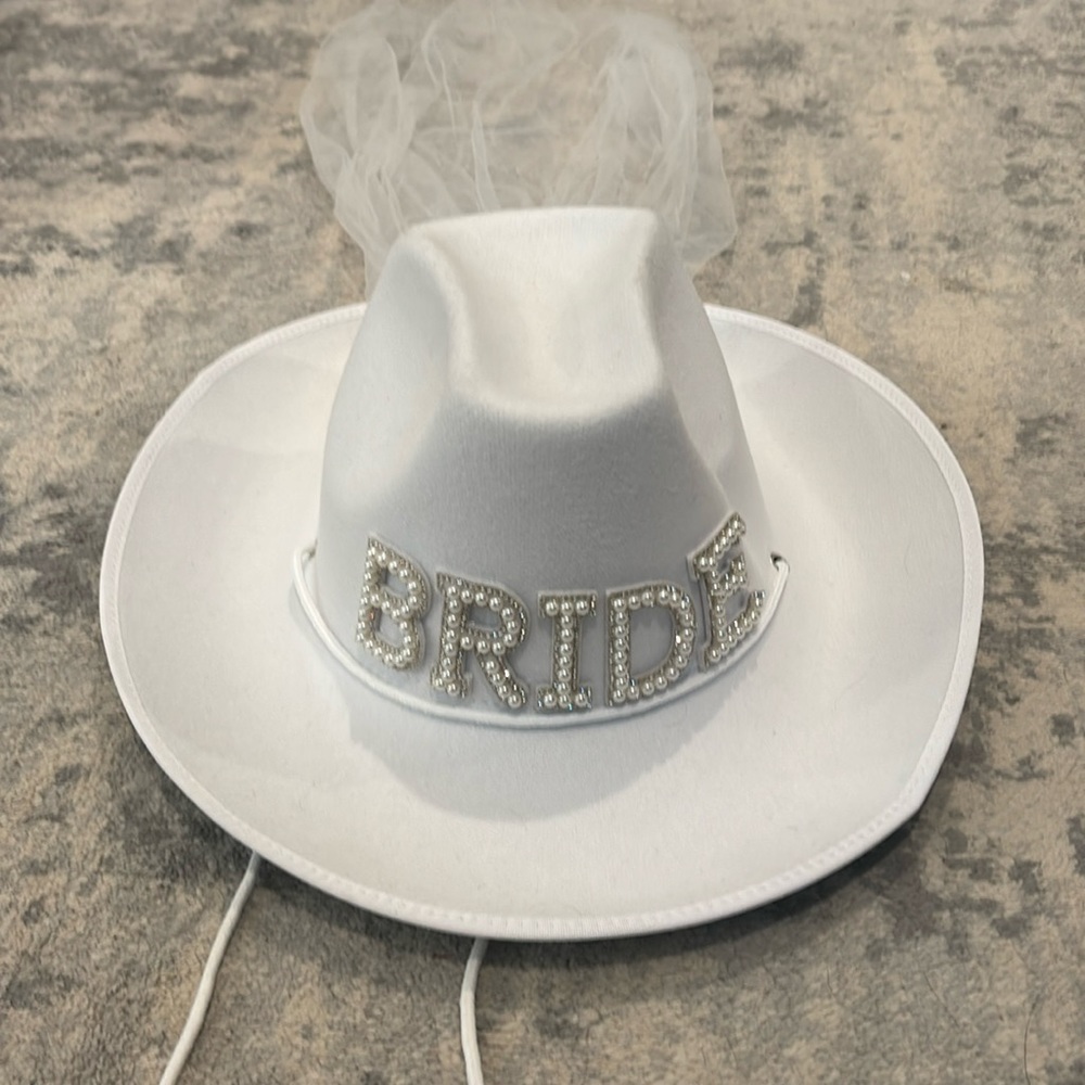 Bride Cowboy Hat